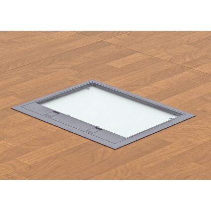 BETTERMANN - Boîtier encastré pour double plancher 18 modules (9 appareils 45x45)
