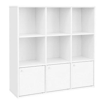 Bibliothèque DOVARO blanche