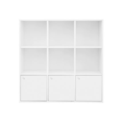 Bibliothèque DOVARO blanche