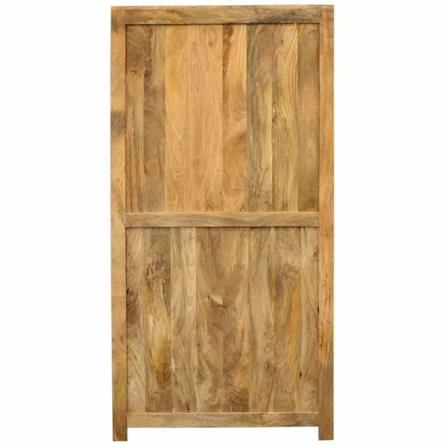 Bibliothèque HINA 180x90 cm bois massif/manguier