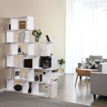 Bibliothèque LIVARO blanche