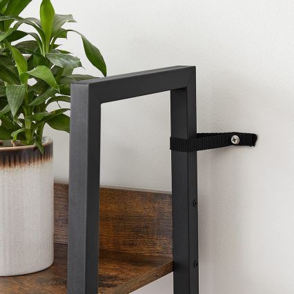 Bibliothèque NAVARO marron/noir