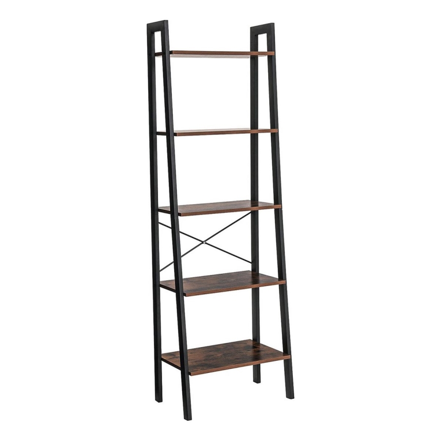 Bibliothèque NAVARO marron/noir