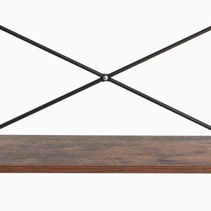 Bibliothèque NAVARO marron/noir