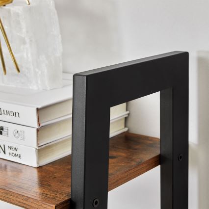 Bibliothèque NAVARO marron/noir