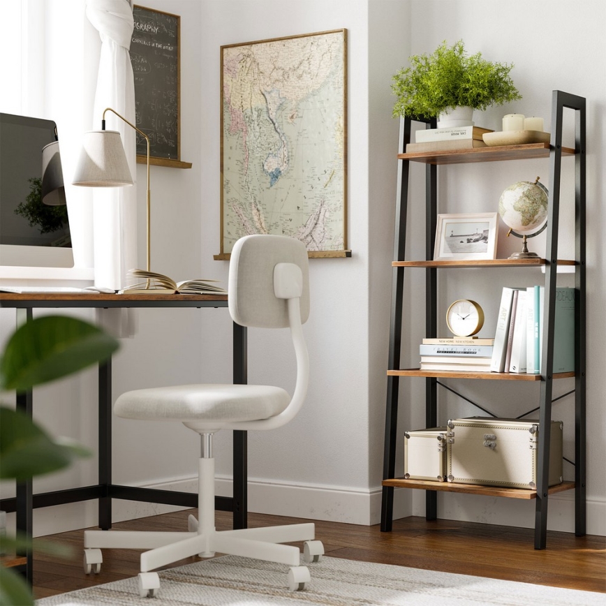 Bibliothèque NAVARO marron/noir