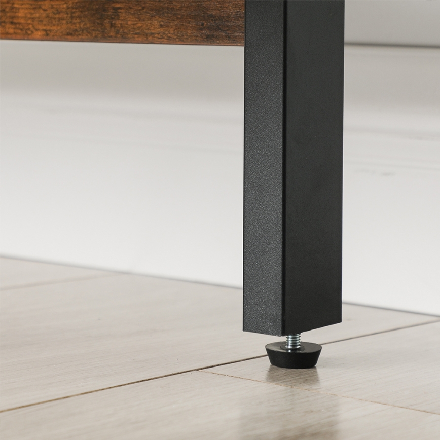 Bibliothèque NAVARO marron/noir