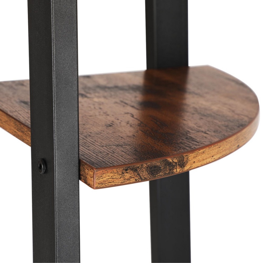 Bibliothèque NAVARO marron/noir