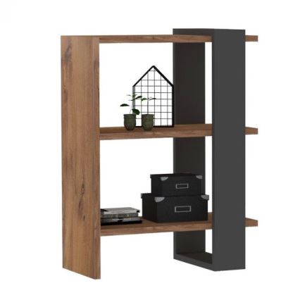 Bibliothèque OVA 70x51,8 cm marron/anthracite