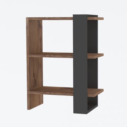 Bibliothèque OVA 70x51,8 cm marron/anthracite
