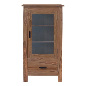 Bibliothèque RAMI 60x120x45 cm en bois massif de palissandre