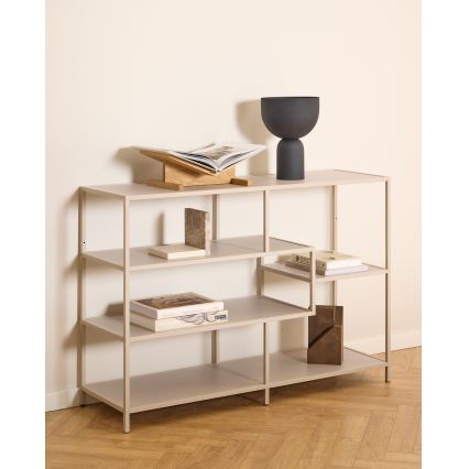 Bibliothèque SARON 114x78 cm grise