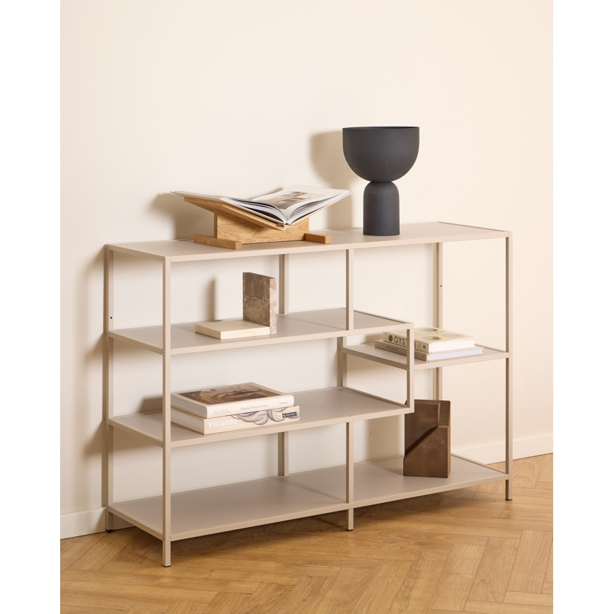 Bibliothèque SARON 114x78 cm grise