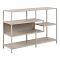 Bibliothèque SARON 114x78 cm grise