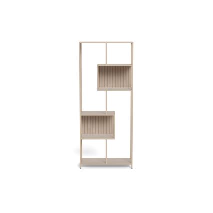 Bibliothèque SARON 77 x 185 cm grise