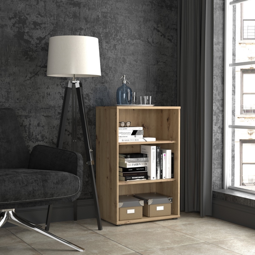 Bibliothèque URAN chêne artisanal