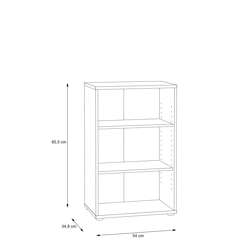 Bibliothèque URAN chêne artisanal