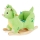Bieco - Dinosaure à bascule WOODY