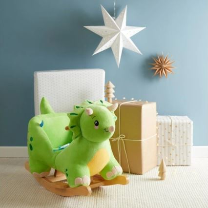 Bieco - Dinosaure à bascule WOODY