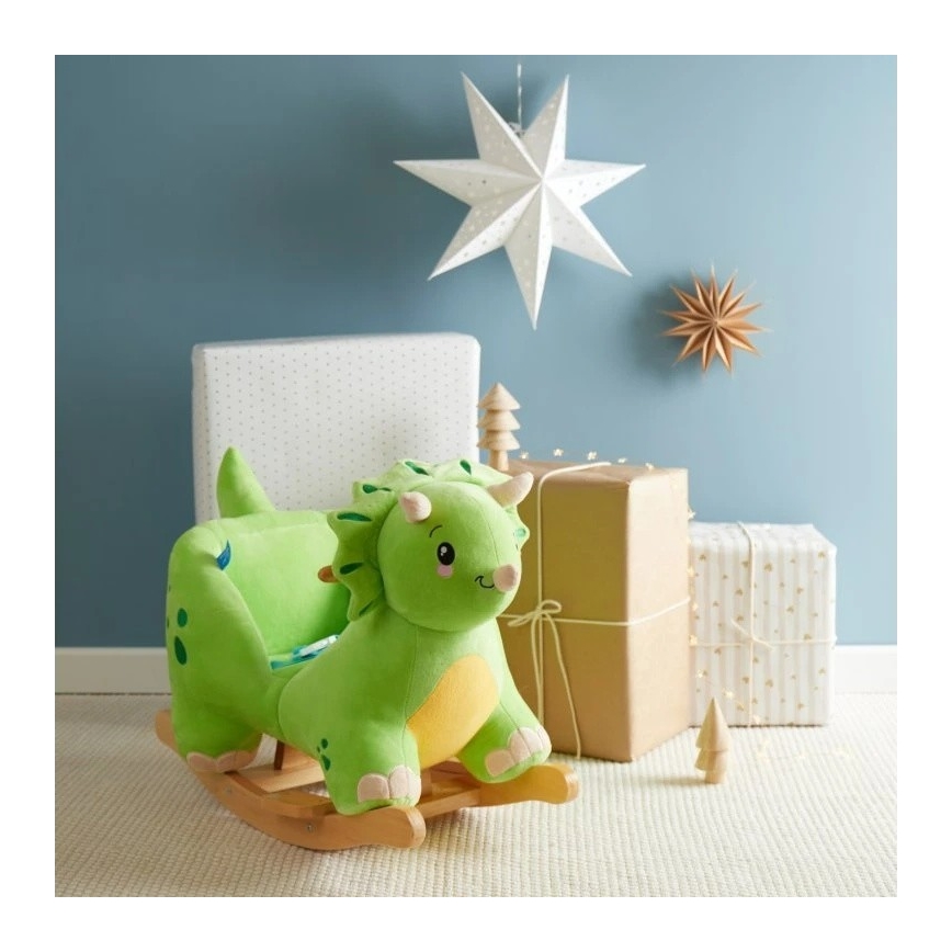Bieco - Dinosaure à bascule WOODY