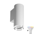Біле LED RGBW стельове світильник TURYN 1xGU10/6,5W/230V 2700-6500K Wi-Fi IP44