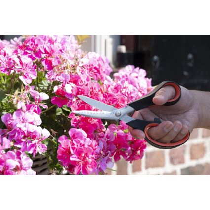 BLACK+DECKER - Ciseaux de jardin pour fleurs 202 mm