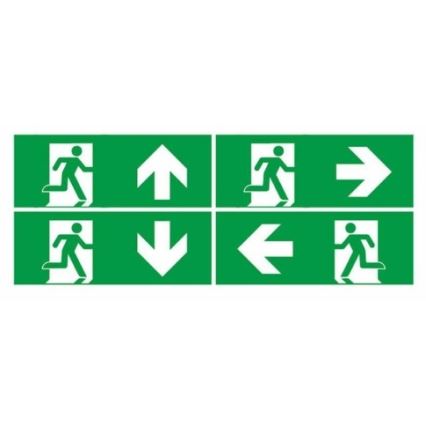 Bloc de secours LED EMERGENCY EXIT LED/3W/230V 6400K IP65