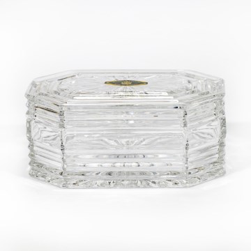 Bocal en verre avec couvercle transparent