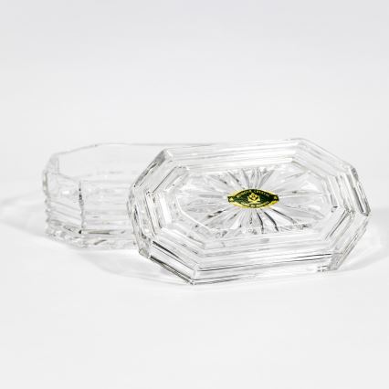 Bocal en verre avec couvercle transparent