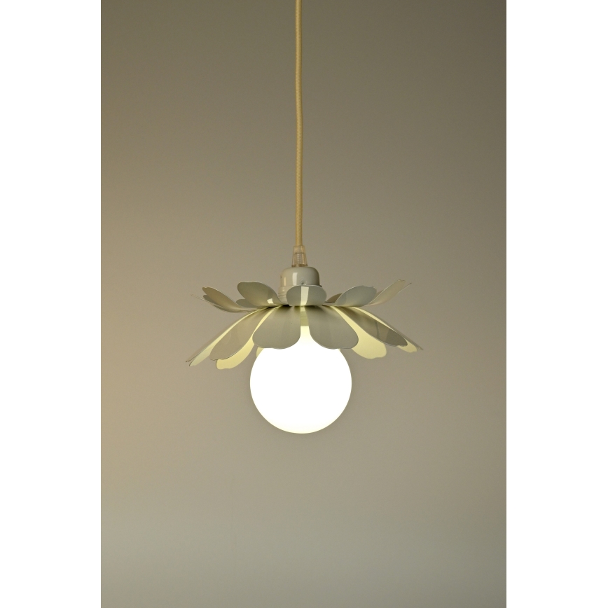 Bohemia-Design - Lustre sur câble 1xE27/60W/230V crème