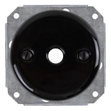 Bohemia-Design - Passe-câble rétro en céramique noir