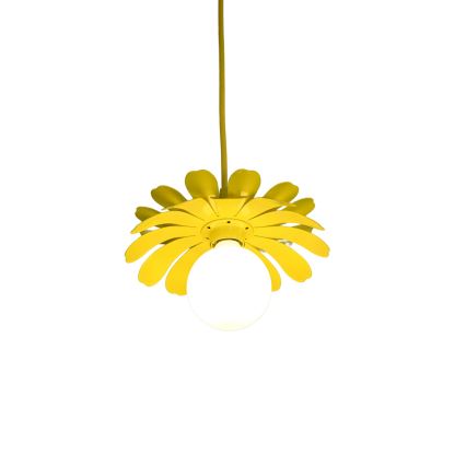 Bohemia-Design - Suspension à câble 1xE27/60W/230V, jaune