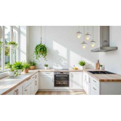 Bohemia-Design - Suspension en porcelaine sur câble 1xE27/60W/230V