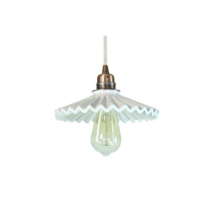 Bohemia-Design - Suspension en porcelaine sur cordon 1xE27/60W/230V