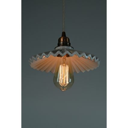 Bohemia-Design - Suspension en porcelaine sur cordon 1xE27/60W/230V