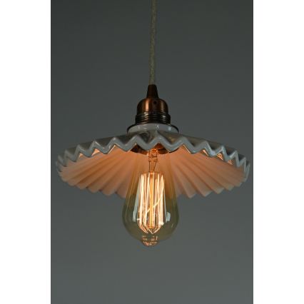 Bohemia-Design - Suspension en porcelaine sur cordon 1xE27/60W/230V