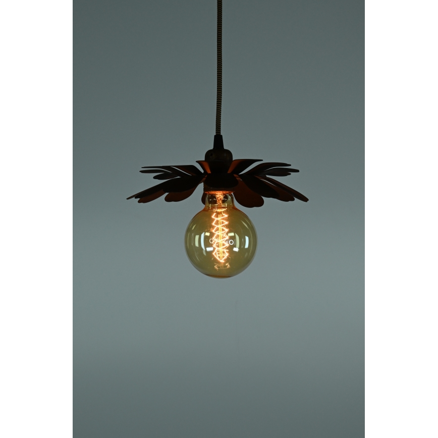 Bohemia-Design - Suspension sur câble 1xE27/60W/230V bronze