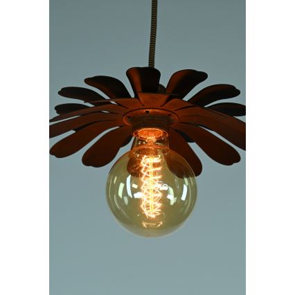 Bohemia-Design - Suspension sur câble 1xE27/60W/230V bronze