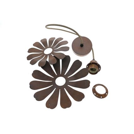 Bohemia-Design - Suspension sur câble 1xE27/60W/230V bronze