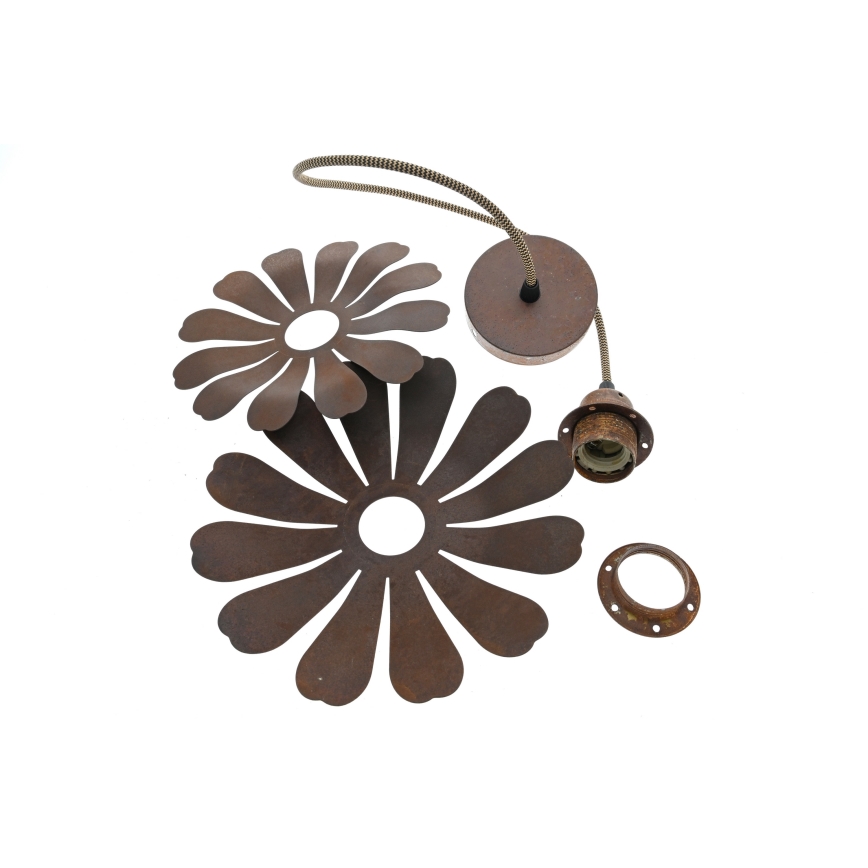 Bohemia-Design - Suspension sur câble 1xE27/60W/230V bronze