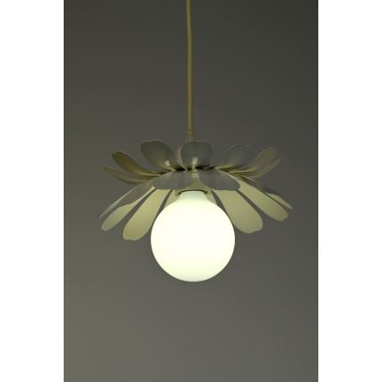 Bohemia-Design - Suspension sur câble 1xE27/60W/230V crème