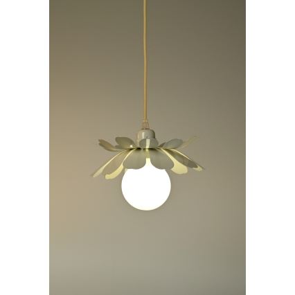 Bohemia-Design - Suspension sur câble 1xE27/60W/230V crème