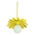 Bohemia-Design - Suspension sur câble 1xE27/60W/230V jaune