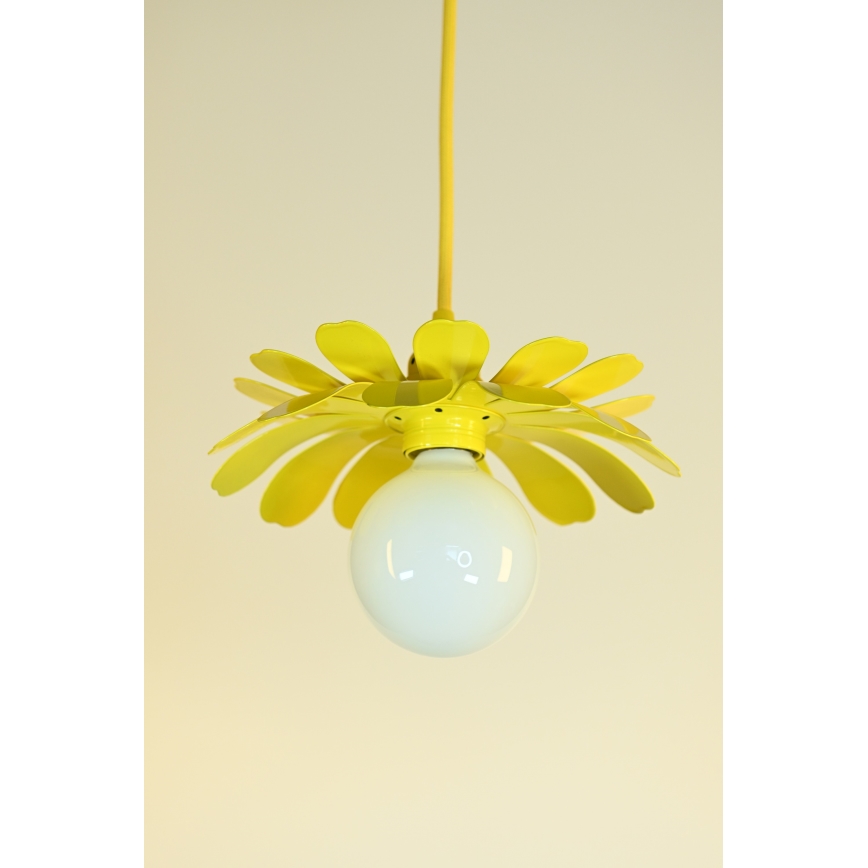 Bohemia-Design - Suspension sur câble 1xE27/60W/230V jaune