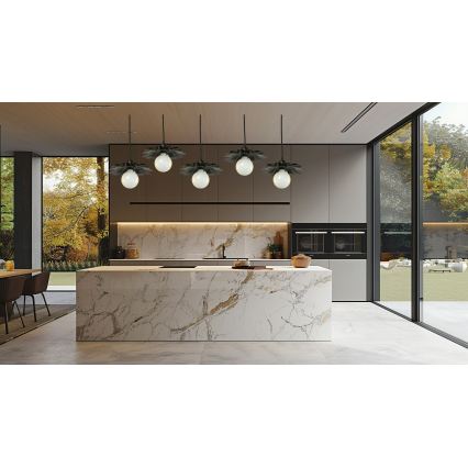Bohemia-Design - Suspension sur câble 1xE27/60W/230V noir