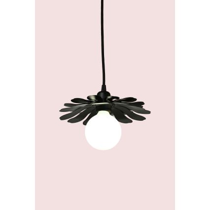 Bohemia-Design - Suspension sur câble 1xE27/60W/230V noir