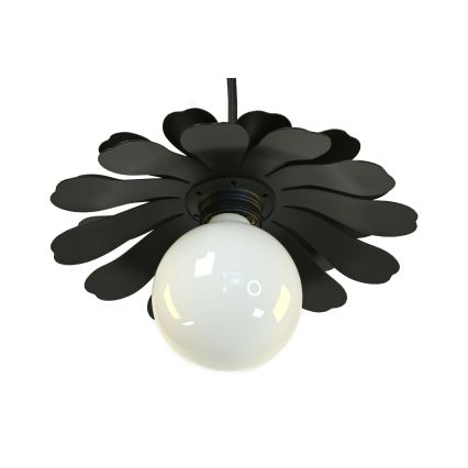 Bohemia-Design - Suspension sur câble 1xE27/60W/230V noir
