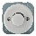 Bohemia-Design - Variateur d'éclairage rétro en porcelaine sans cadre 250V/10A blanc
