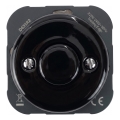 Bohemia-Design - Variateur rétro en porcelaine sans cadre 250V/10A noir