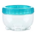 Boîte alimentaire INTERLOCK 0,15 l turquoise/transparente